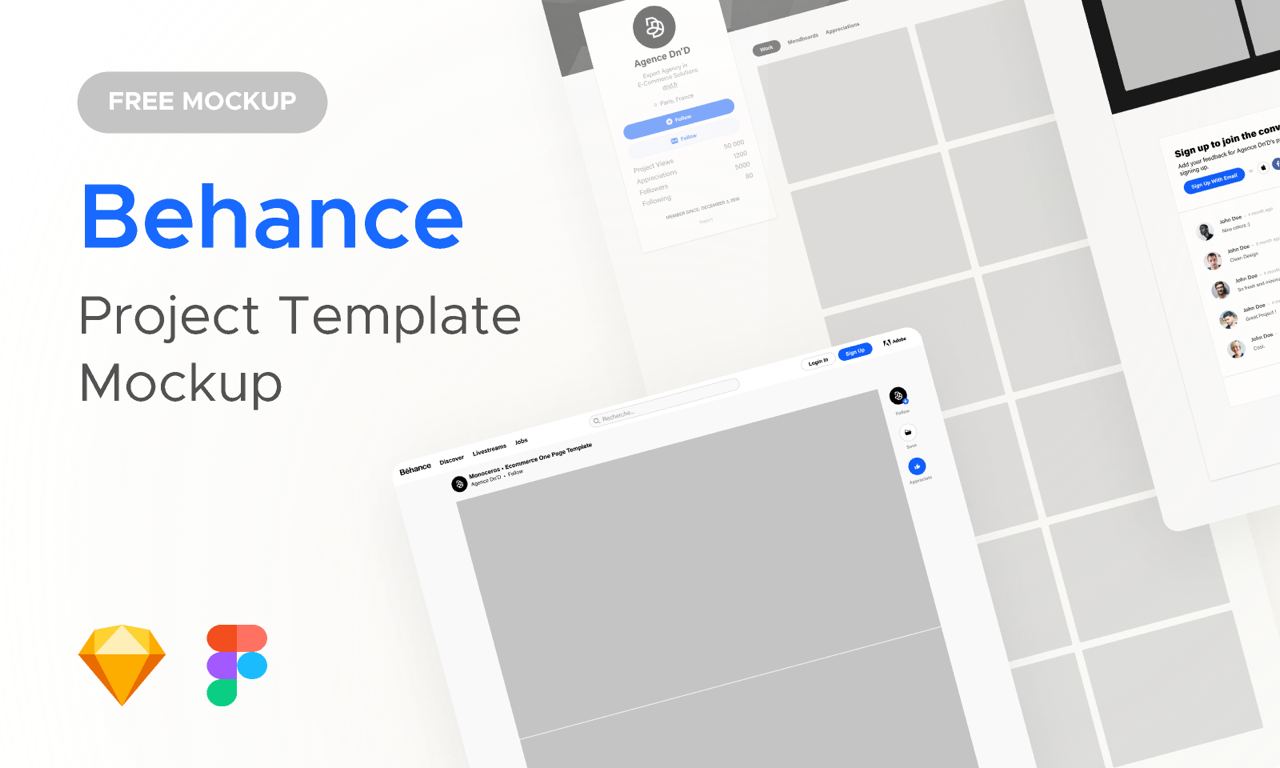 Описание проекта на behance